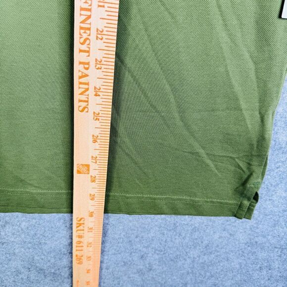 Radmor Polo Shirt Mens XL Green Pima Stretch Preppy Country Club - Picture 5 of 10